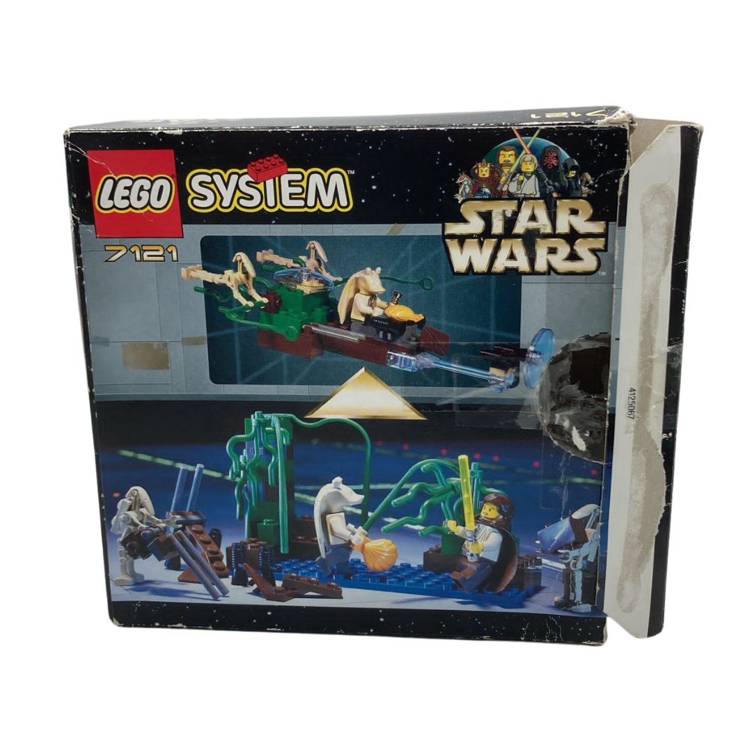 Lego Star Wars Naboo Swamp 7121 Complete and Boxed with Minifigures