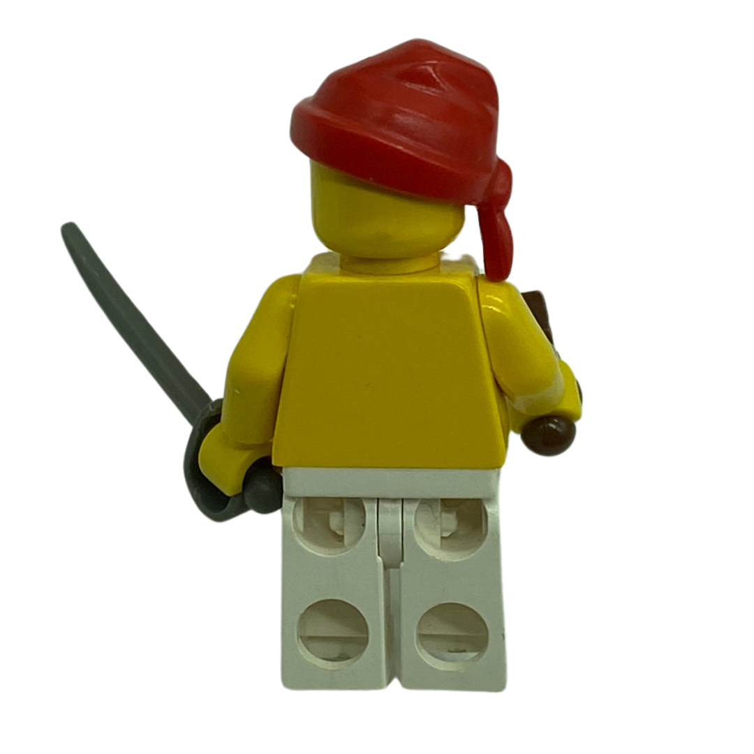 Lego Pirate figure with sword & pistol vintage original 205E