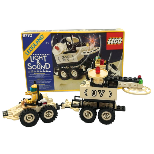 Lego Space 6770 Lunar Transporter Patroller Light and Sound 1988