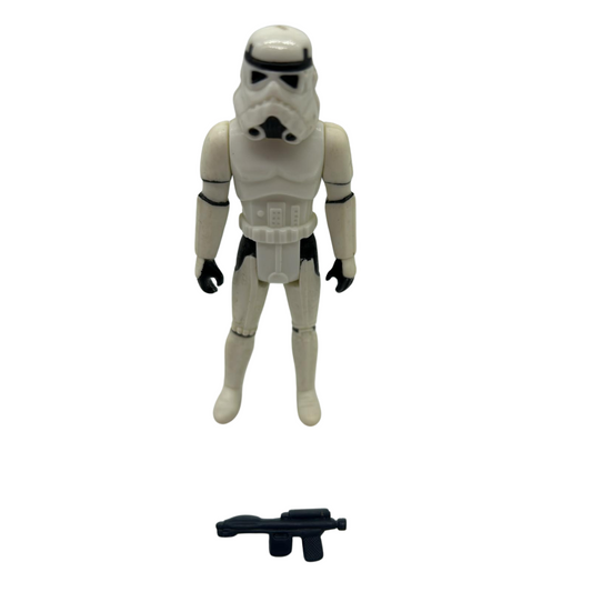 Vintage Star Wars last 17 Luke Stormtrooper VGC original weapon and helmet 158