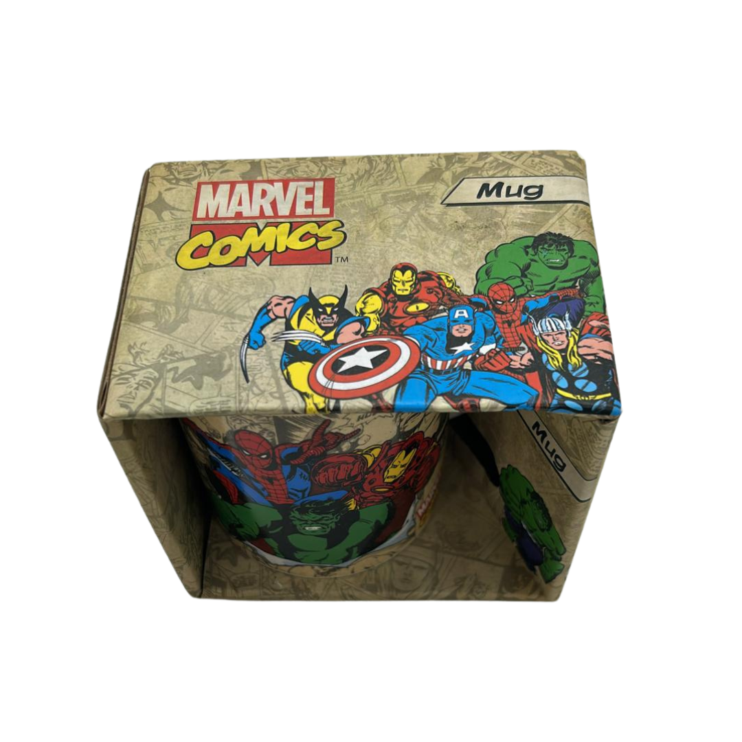 Marvel Comics Mug Spiderman, Hulk, Ironman - New in Box