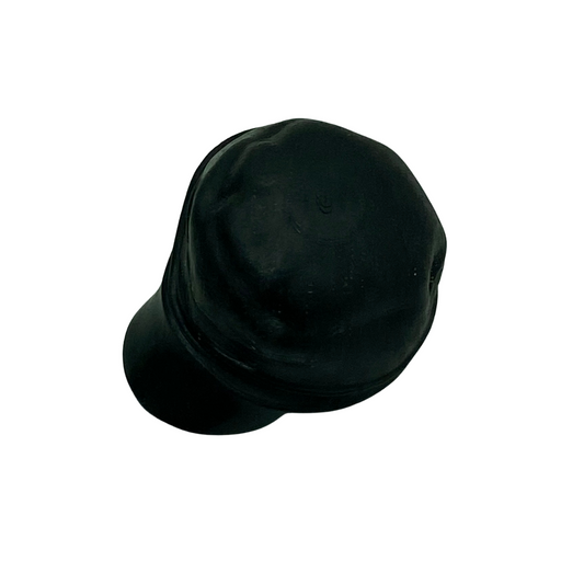 Marx black peaked hat clothing part Cowboy / Western accessory
