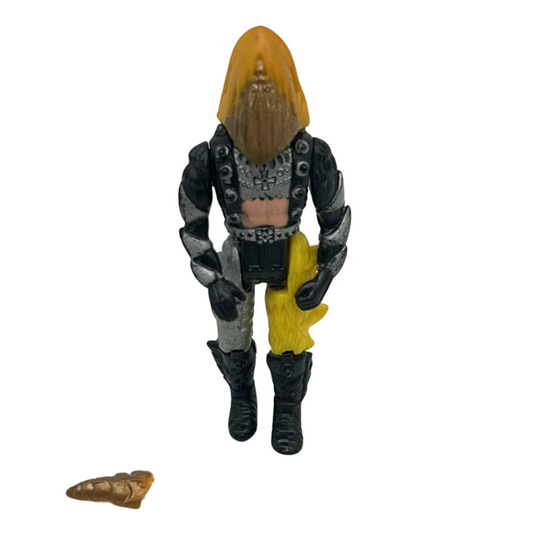 M.A.S.K Bruno Shepherd Barracuda / Jackal figure & damaged mask 425