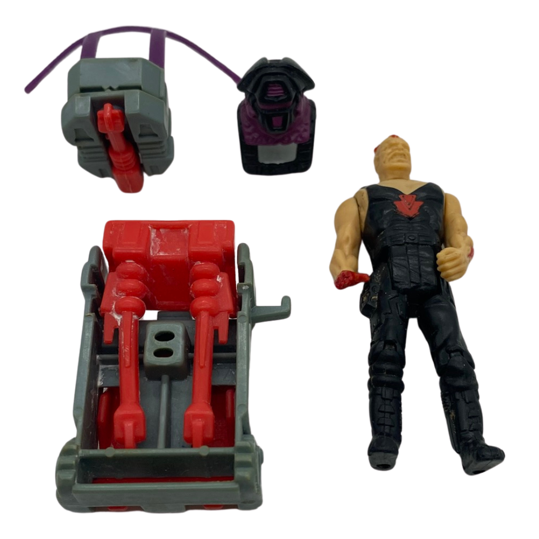 M.A.S.K. Bruno Shephard Racing Arena with mask, pack and gun Shepherd 692