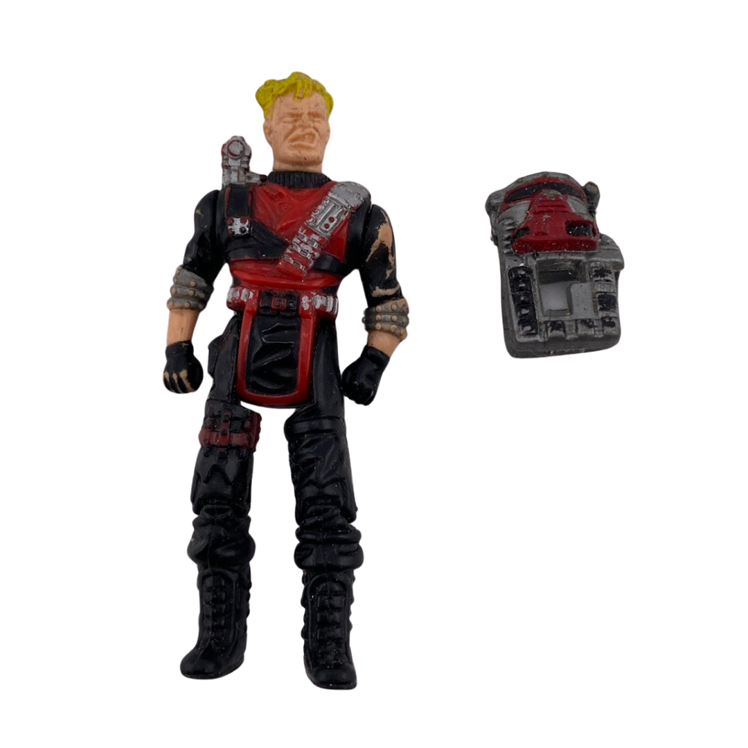 M.A.S.K. Floyd Malloy and mask from Vampire vehicle by Kenner 197