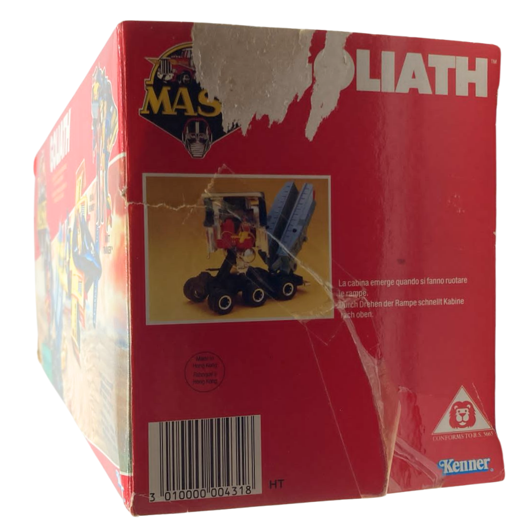 M.A.S.K. MASK Goliath complete, box & inserts, no instructions, Matt Trakker & Nevada Rushmore with masks