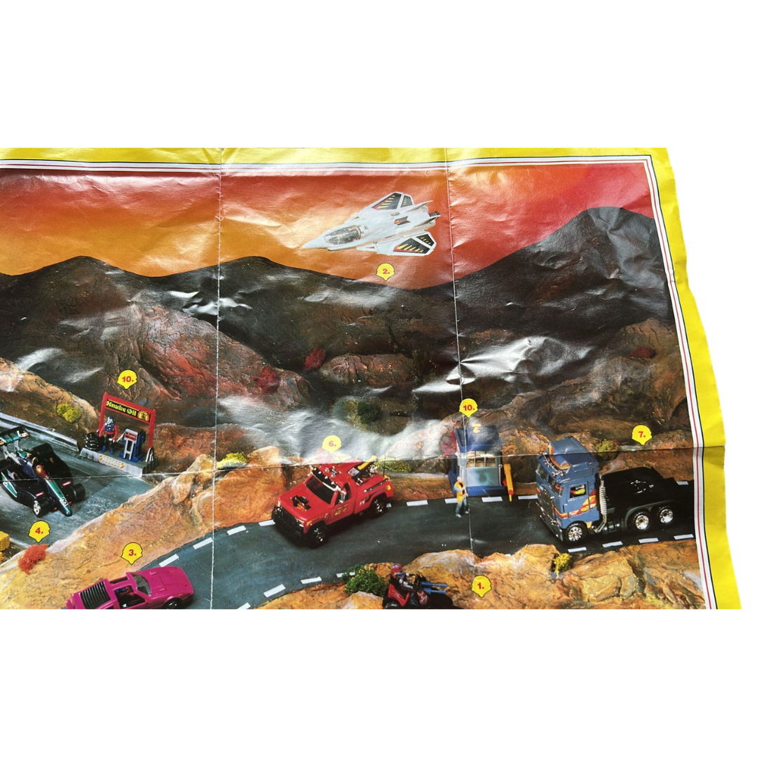 M.A.S.K. Goliath vehicle instructions MASK by Kenner vintage toy poster 24