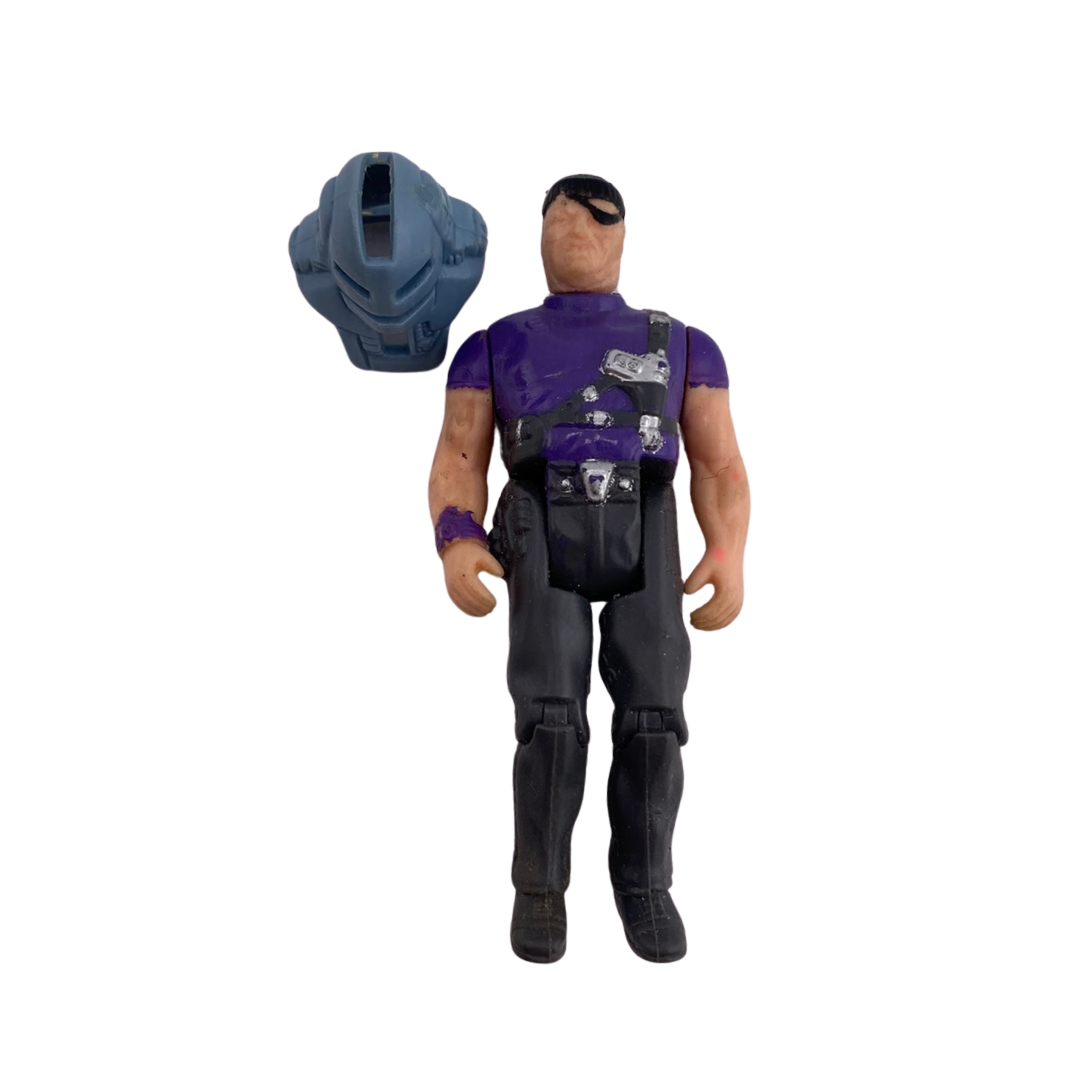 M.A.S.K. Cliff Dagger complete figure with mask from Jackhammer vehicle 476