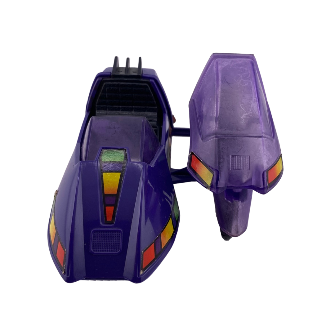 M.A.S.K. Piranha complete vehicle with Sly Rax and mask 259