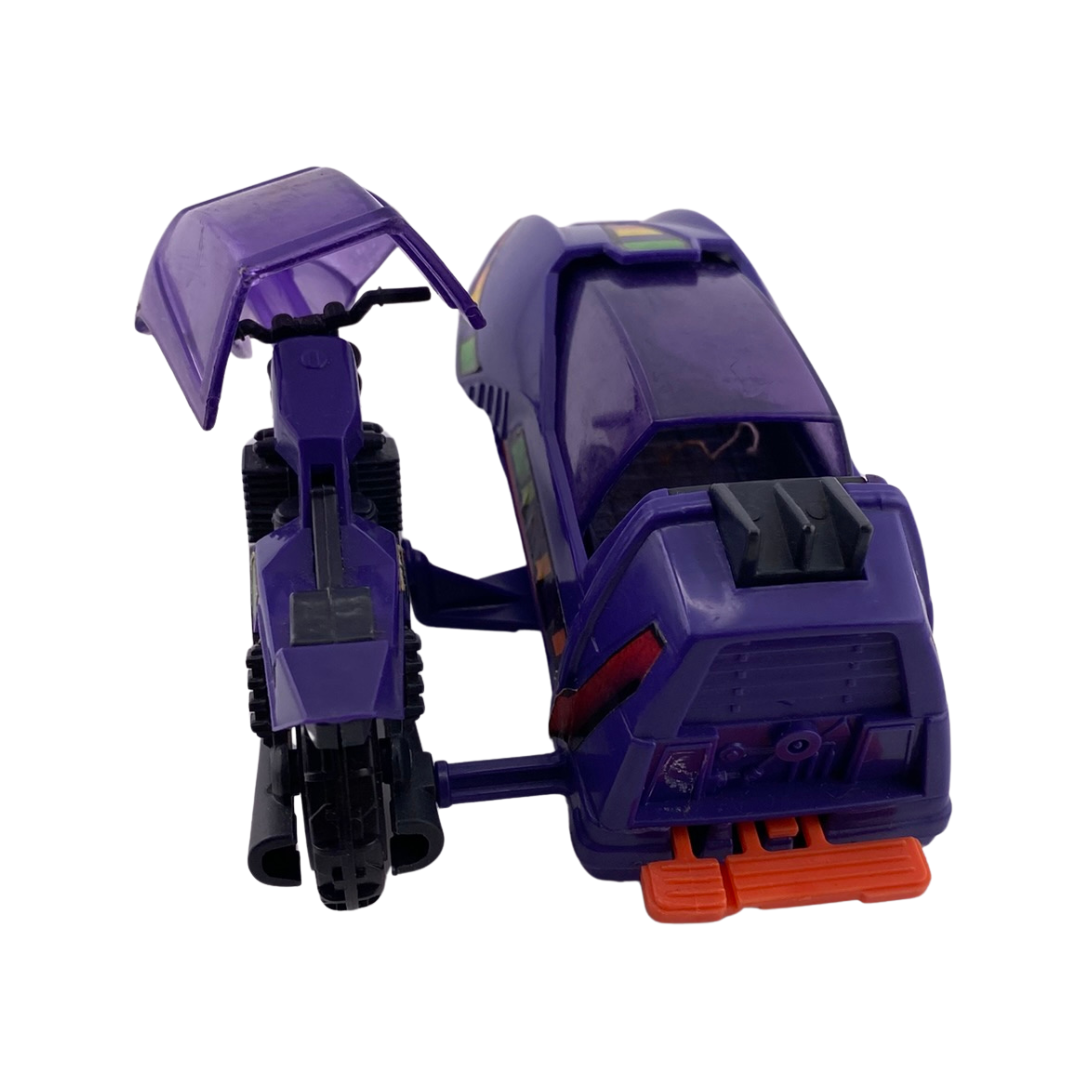 M.A.S.K. Piranha complete vehicle with Sly Rax and mask 259