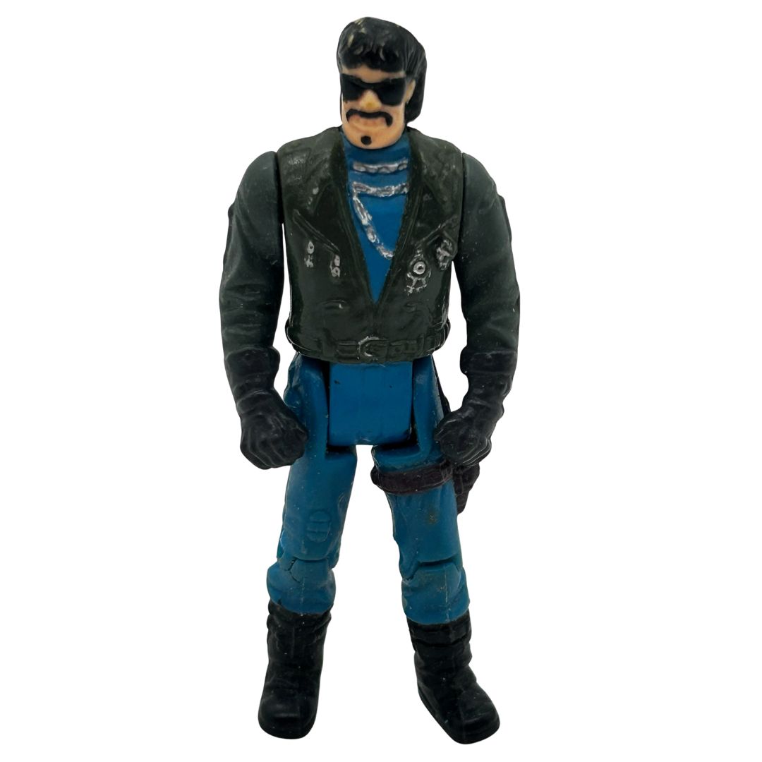 M.A.S.K. Sly Rax figure from Piranha vehicle MASK by Kenner 382