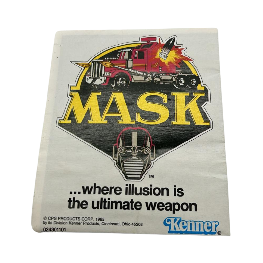 Vintage M.A.S.K. / MASK toy product poster 255A