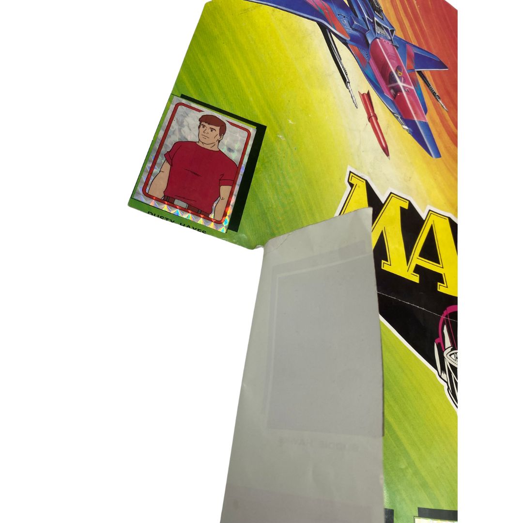 M.A.S.K. Complete original Panini sticker colelctors poster
