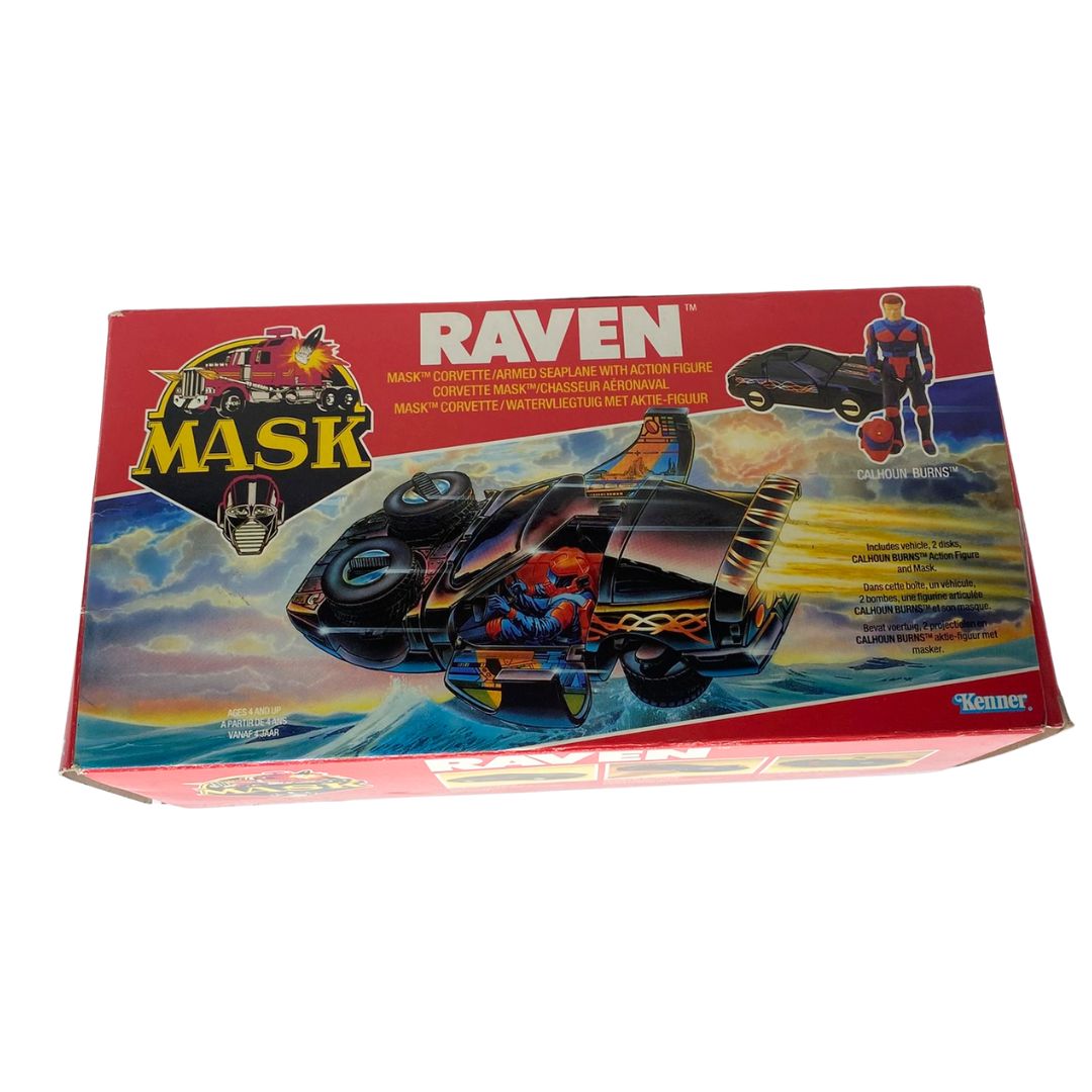 M.A.S.K. Raven empty box good colour and condition as shown by Kenner original