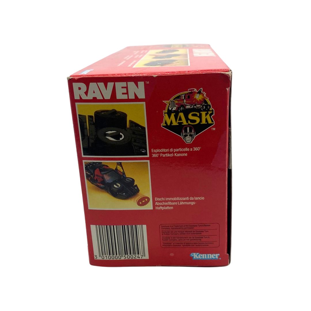 M.A.S.K. Raven empty box good colour and condition as shown by Kenner original