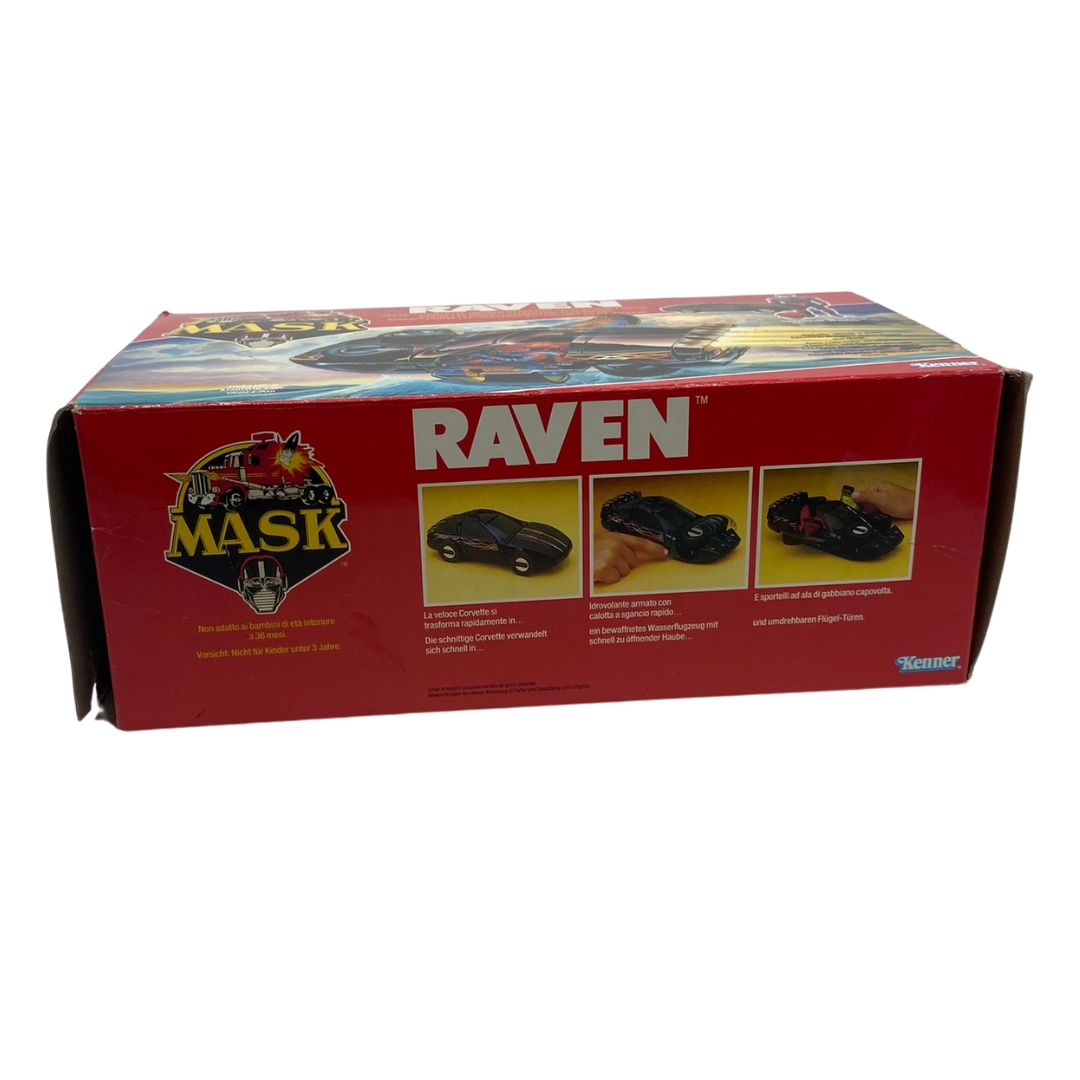 M.A.S.K. Raven empty box good colour and condition as shown by Kenner original