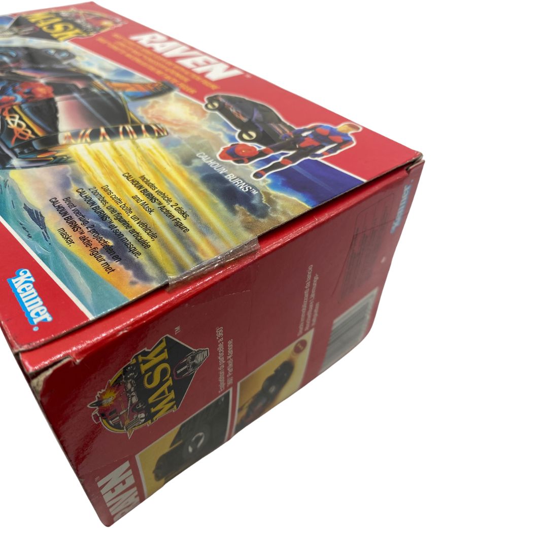 M.A.S.K. Raven empty box good colour and condition as shown by Kenner original