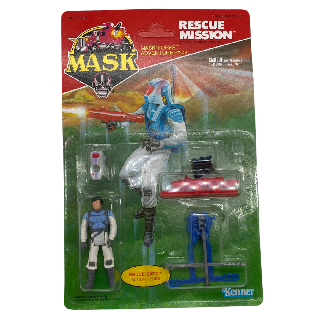 MASK, M.A.S.K. Rescue Mission Adventure Pack Bruce Sato MOC 445