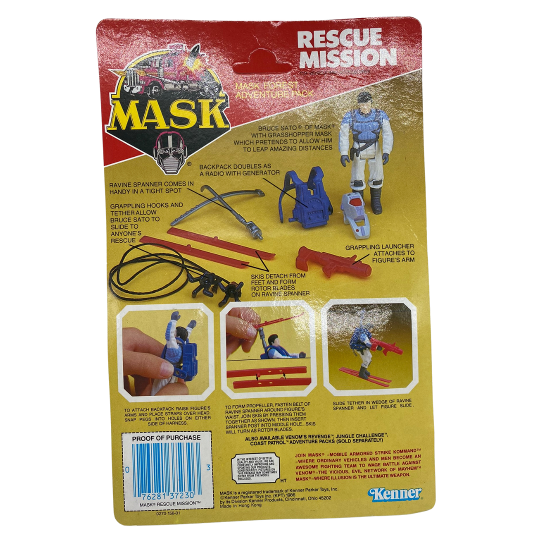 MASK, M.A.S.K. Rescue Mission Adventure Pack Bruce Sato MOC 445