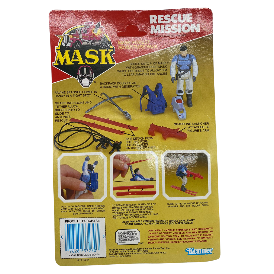 MASK, M.A.S.K. Rescue Mission Adventure Pack Bruce Sato MOC 445