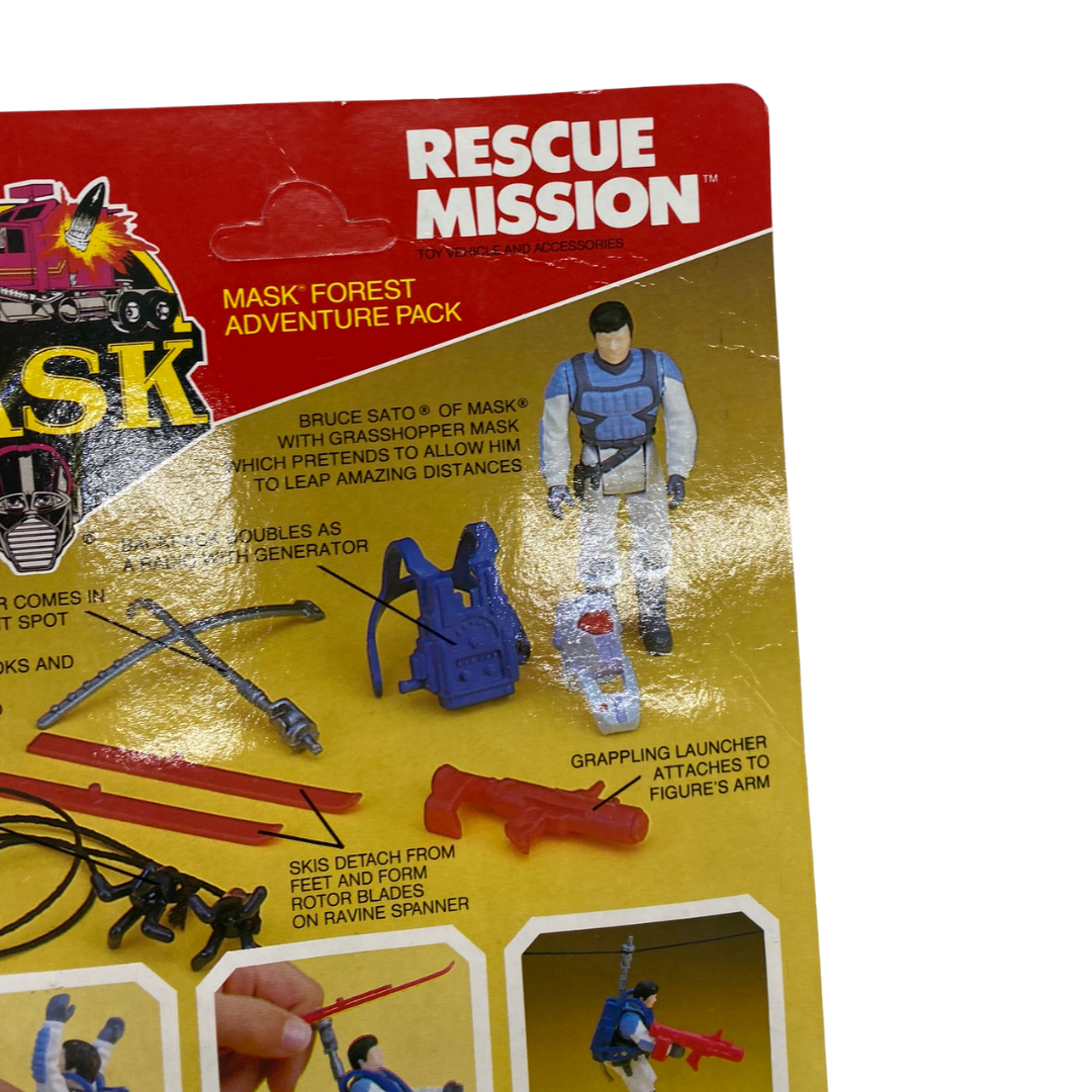 MASK, M.A.S.K. Rescue Mission Adventure Pack Bruce Sato MOC 445