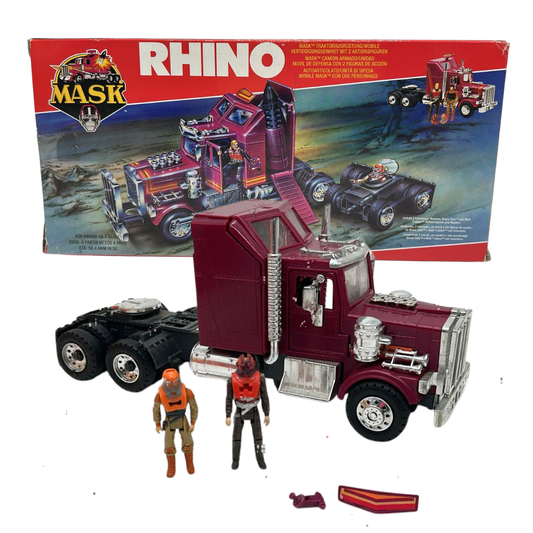 M.A.S.K. Rhino vehicle complete with box and insert 792