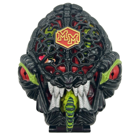 Mighty Max Fire Alien complete set rare variant of the Ice Alien Doom Zone