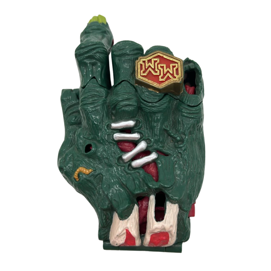 Mighty Max The Hand shell part vintage zombie hand toy  260A