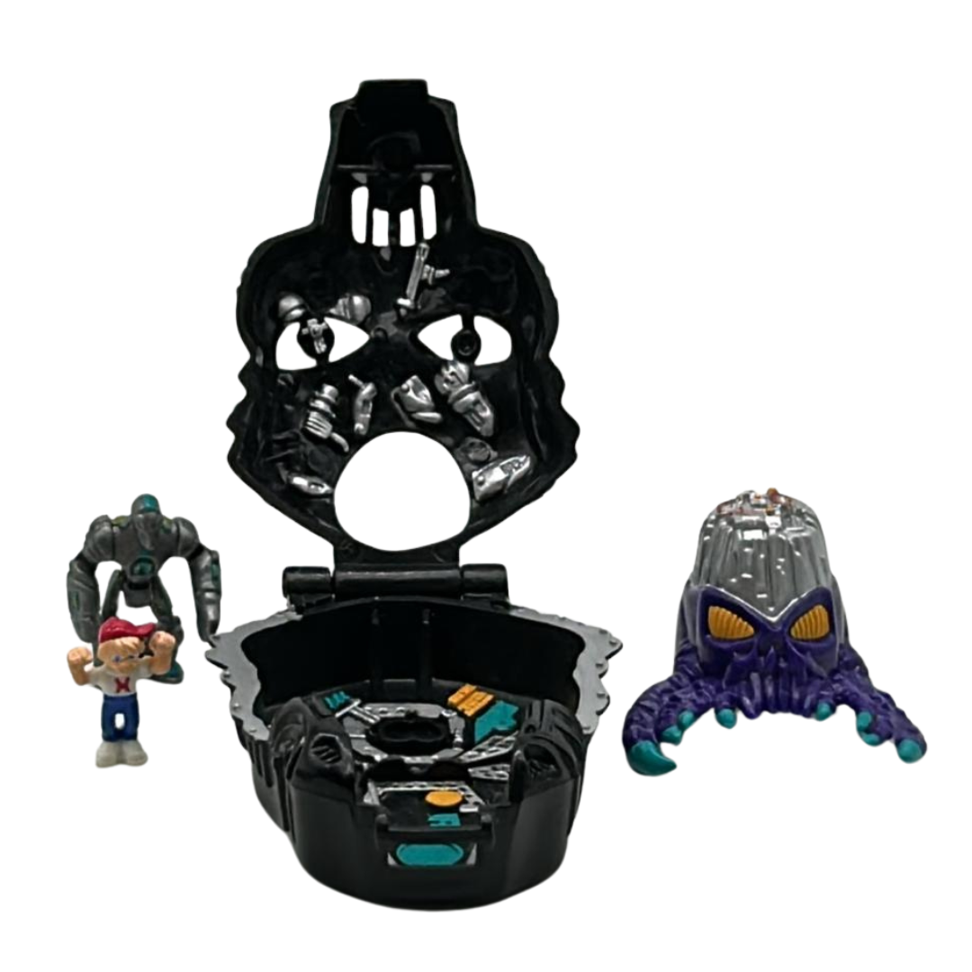 Mighty Max Robot Invader complete Horror Head set 638