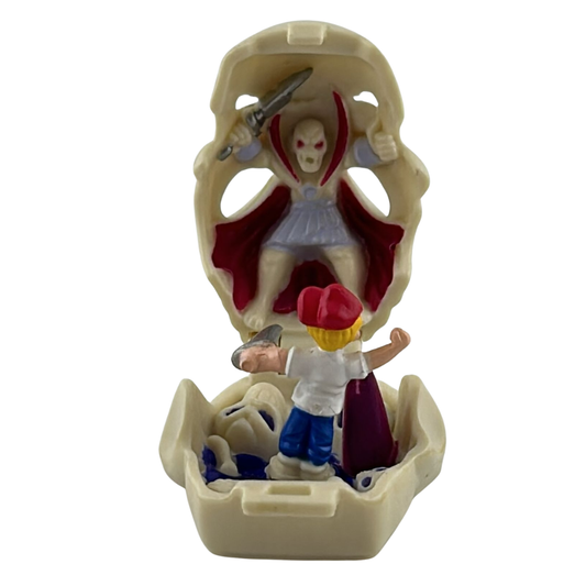 Mighty Max Skull Master Shrunken Head complete with Max figure 886