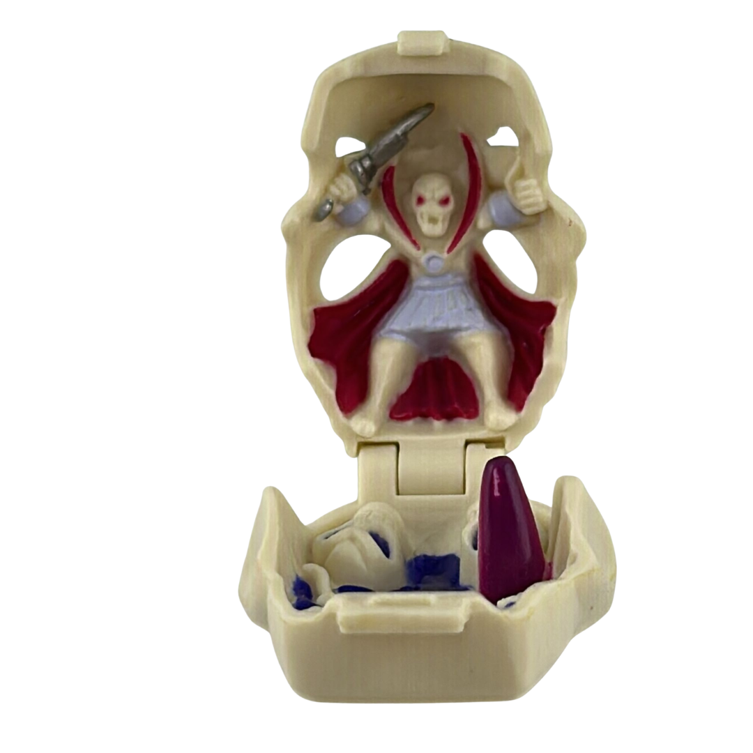 Mighty Max Skull Master Shrunken Head complete with Max figure 886