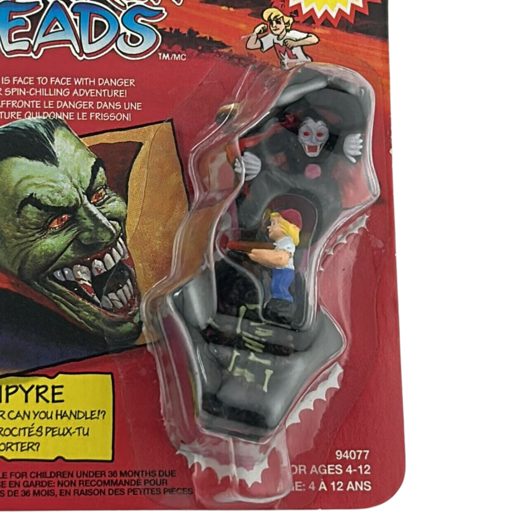 Mighty Max Vampyre / Vampire Shrunken Heads MOC on Candian card Irwin toys