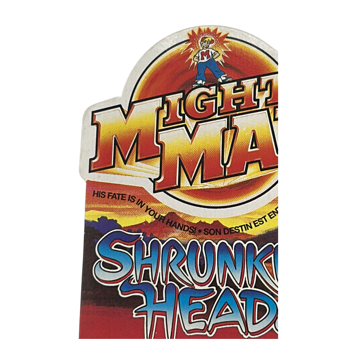 Mighty Max Vampyre / Vampire Shrunken Heads MOC on Candian card Irwin toys