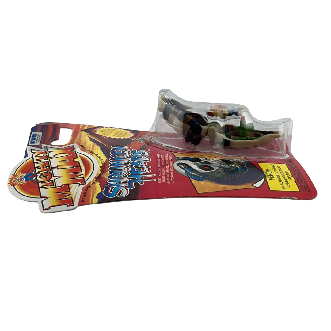 Mighty Max Venom Shrunken Heads MOC on Canadian card Irwin toys 142