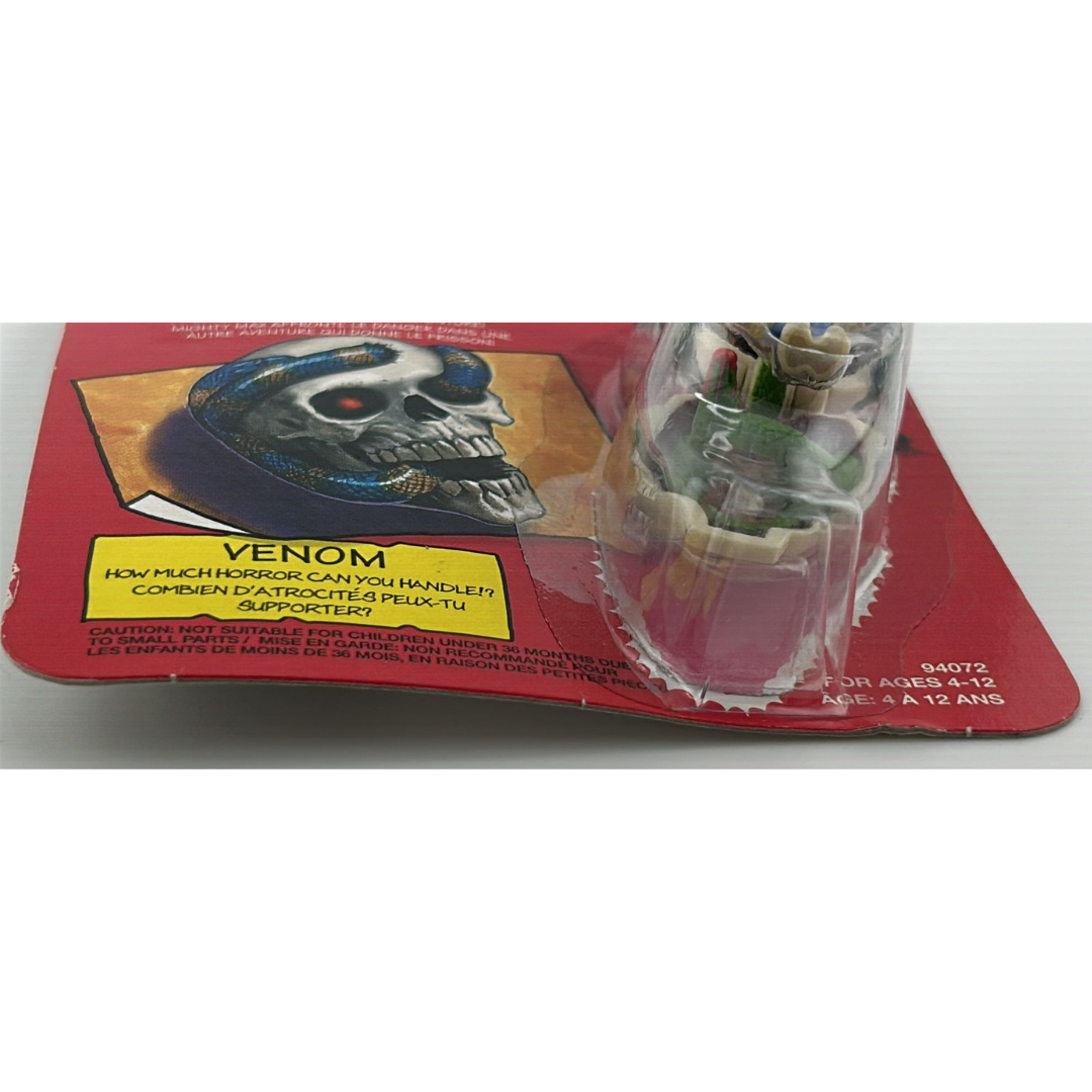 Mighty Max Venom Shrunken Heads MOC on Canadian card Irwin toys 142