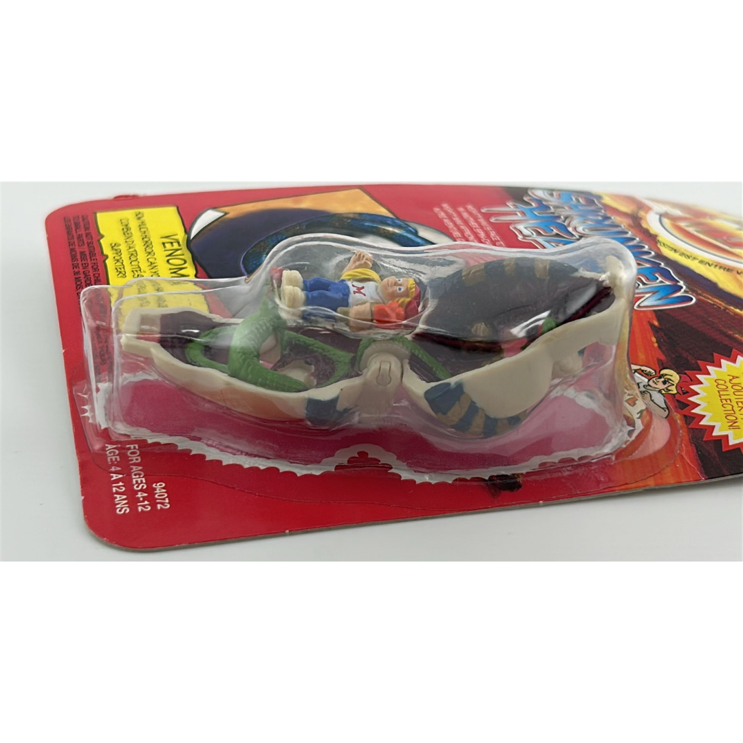 Mighty Max Venom Shrunken Heads MOC on Canadian card Irwin toys 142