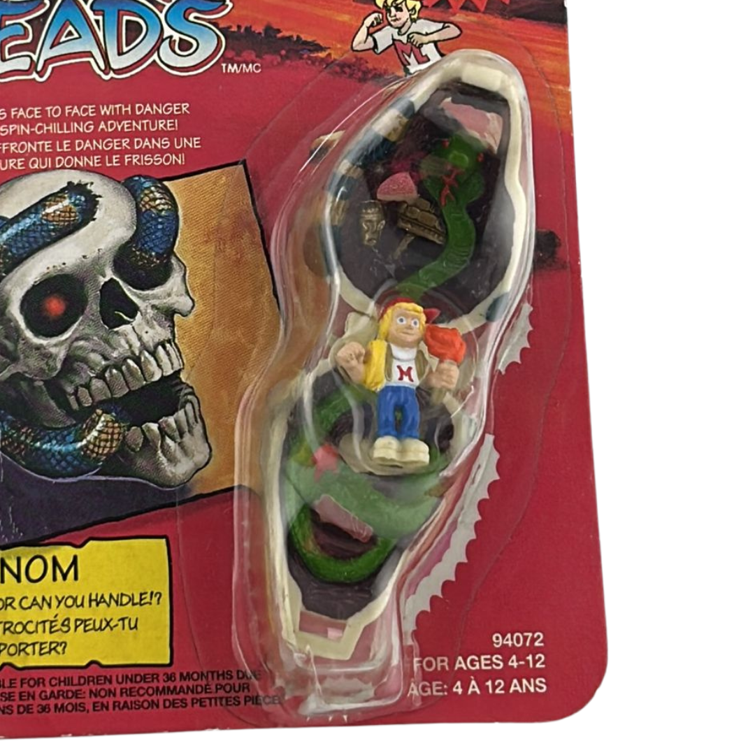 Mighty Max Venom Shrunken Heads MOC on Canadian card Irwin toys