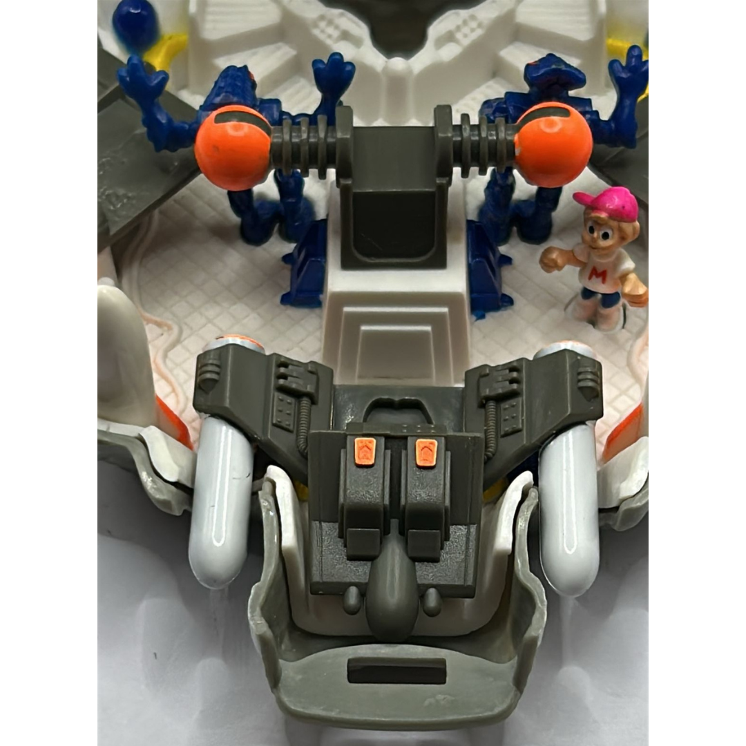 Mighty Max Terminates Wolfship 7 complete Doom Zone set vintage toy 432