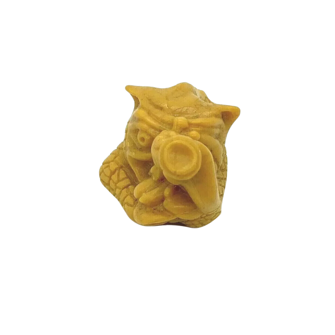 Vintage Mattel mini Boglin green