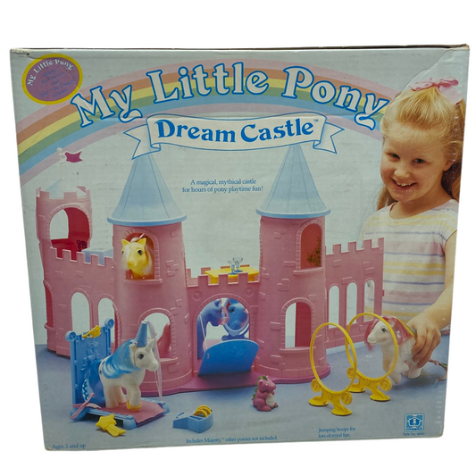Vintage My Little Pony Dream Castle boxed & with inserts