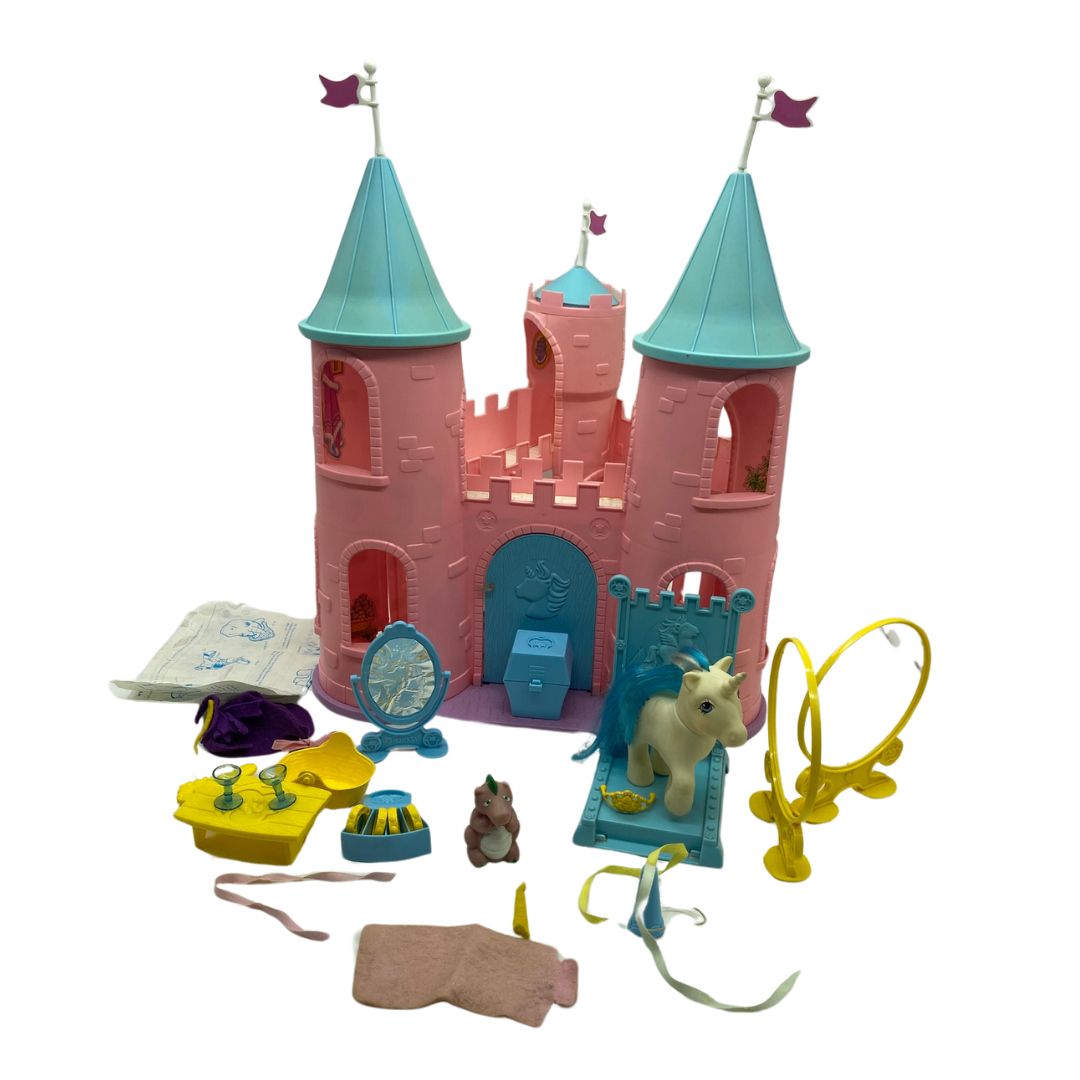Vintage My Little Pony Dream Castle boxed & with inserts