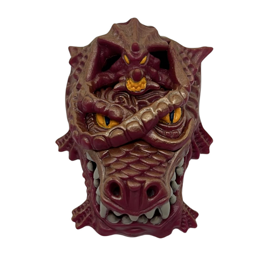 Mighty Max Imperial Dragon complete set Monster Head vintage toy 444