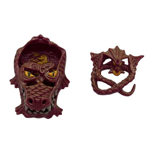 Mighty Max Imperial Dragon Monster Head vintage toy 222