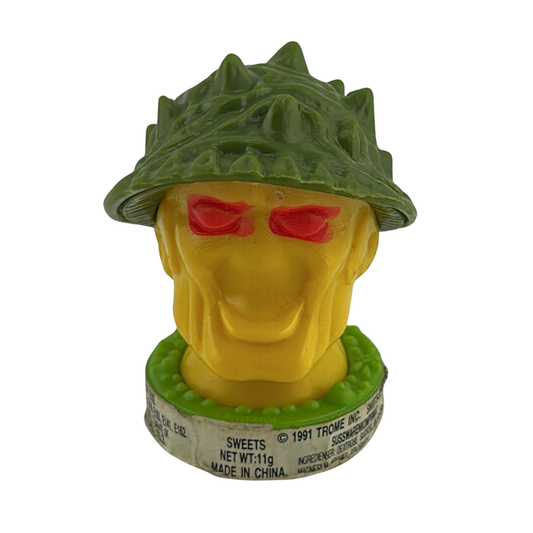 Toxic Crusaders Major Disaster candy / sweets container 1991 date 185