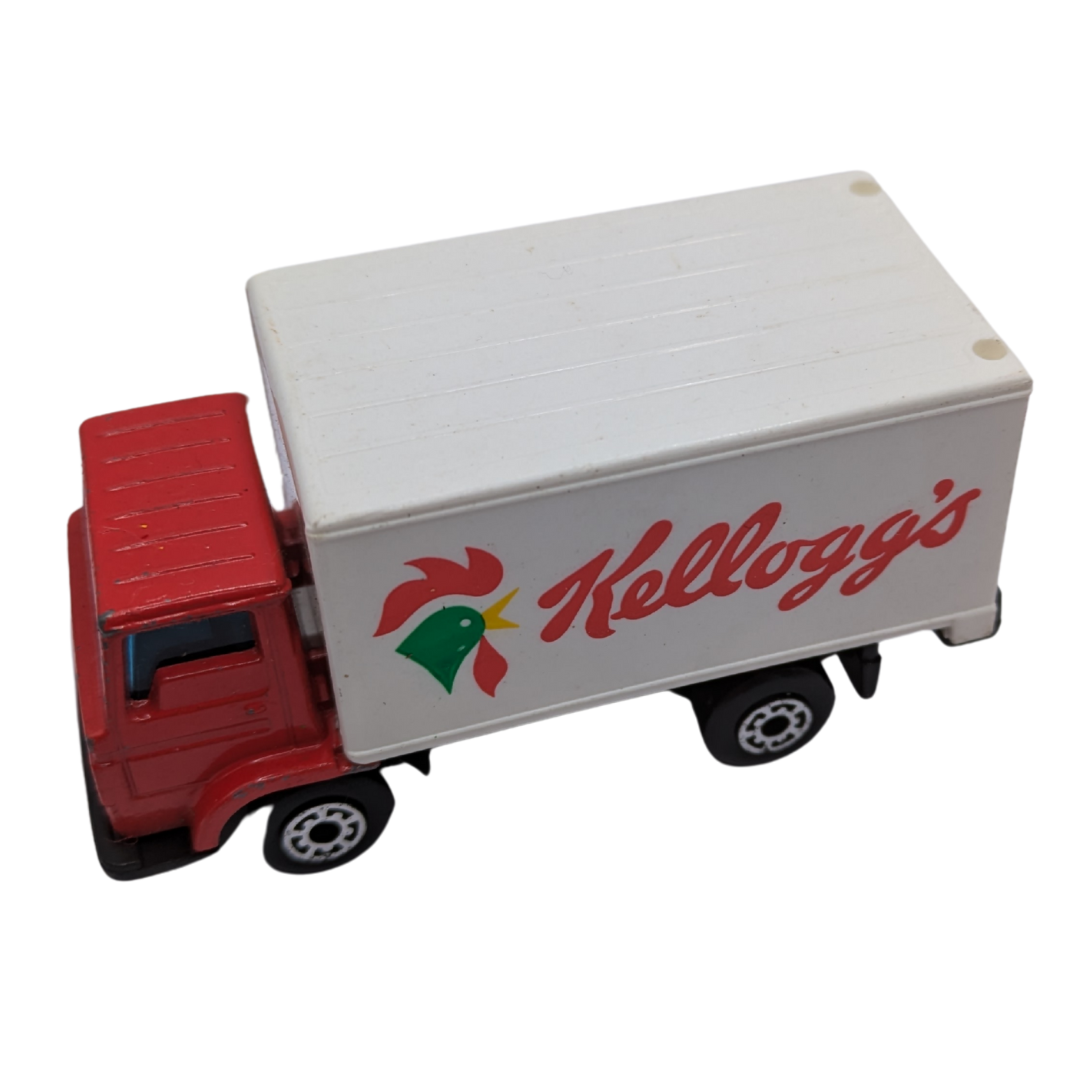 Matchbox Dodge Commando 1982 Kelloggs Cornflakes truck made in Macau