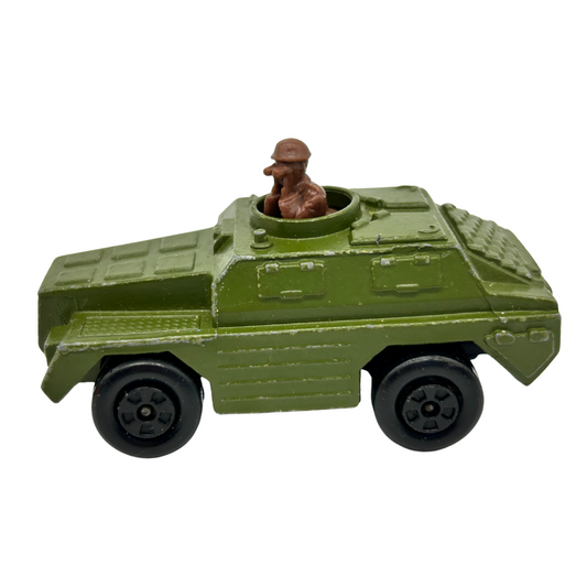 Matchbox No 28 Stoat military vehicle 1973 Rolamatics