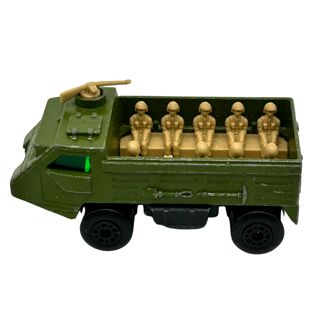 Matchbox  No 54 Personnel Carrier Superfast 1976 military vehicle