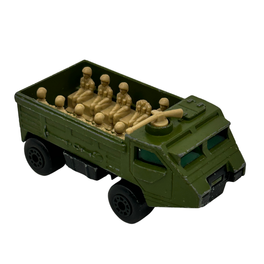 Matchbox  No 54 Personnel Carrier Superfast 1976 military vehicle