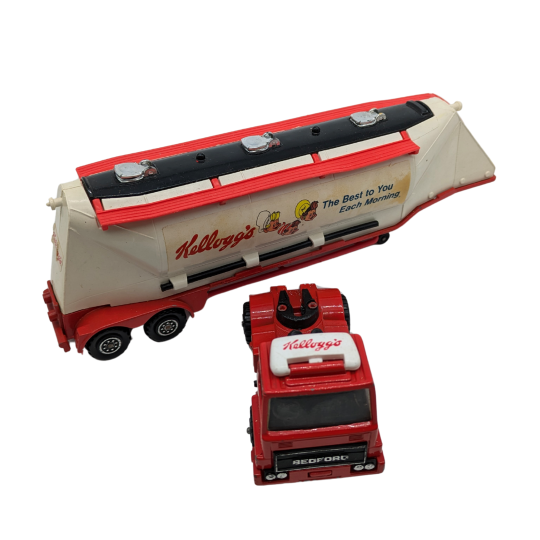 Matchbox Super Kings Kelloggs Bedford K3 Grain Transporter 1979 Made in England