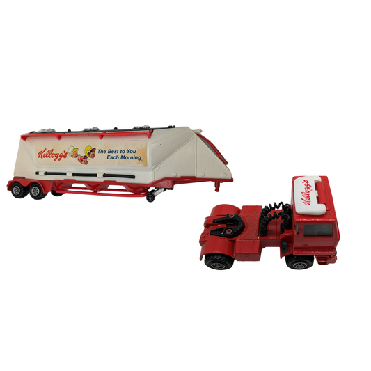 Matchbox Super Kings Kelloggs Bedford K3 Grain Transporter 1979 Made in England